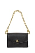 Lauren Ralph Lauren kopertówka damska skórzana czarna 432P11755