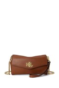 Lauren Ralph Lauren torebka crossbody damska skórzana brązowa 432P11743
