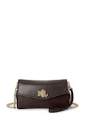 Lauren Ralph Lauren torebka crossbody damska skórzana brązowa 432P11743