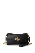 Lauren Ralph Lauren torebka crossbody damska skórzana czarna 432P11743