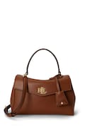 Lauren Ralph Lauren torebka crossbody damska skórzana brązowa 431P15611