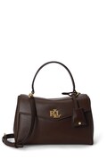 Lauren Ralph Lauren torebka crossbody damska skórzana brązowa 431P15611