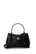 Lauren Ralph Lauren torebka crossbody damska skórzana czarna 431P15611