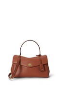 Lauren Ralph Lauren torebka damska skórzana brązowa 431P11738