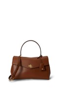 Lauren Ralph Lauren torebka damska skórzana brązowa 431P11738