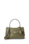 Lauren Ralph Lauren torebka damska skórzana zielona 431P11738