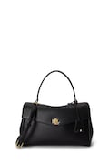 Lauren Ralph Lauren torebka damska skórzana czarna 431P11738