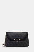 Guess crossbody torba za žene od imitacije kože LINDSEY siva HWSG97 49210