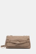 Guess torebka damska z imitacji skóry ELLA beżowa HWPD97 46210