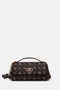 Guess torebka crossbody damska z imitacji skóry EMELIE brązowa HWGP99 28190