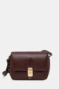 A.P.C. сумка крос-боді жіноча шкіряна sac grace soft бордо PXCBS.F67022