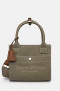 Marc O'Polo torebka crossbody damska bawełniana zielona 5000010864