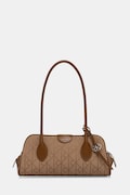Calvin Klein torebka bagietka damska brązowa LV04F3744G