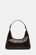 Calvin Klein torebka crossbody damska z imitacji skóry brązowa LV04F3737G
