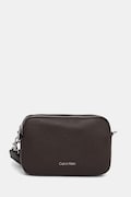 Calvin Klein torebka crossbody damska z imitacji skóry brązowa LV04F3656G