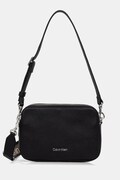 Calvin Klein torebka crossbody damska z imitacji skóry czarna LV04F3656G