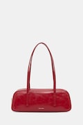 Calvin Klein baguette torbica ženska od imitacije kože bordo LV04F3638G