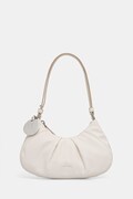 Calvin Klein torebka hobo damska z imitacji skóry biała LV04F3554G