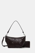 Calvin Klein torebka crossbody damska z imitacji skóry brązowa LV04F3546G