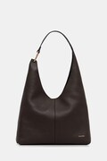 Calvin Klein kabelka typu tote dámska kožená hnedá LV04F3543G