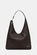 Calvin Klein kabelka typu tote dámska kožená hnedá LV04F3543G