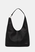 Calvin Klein kabelka typu tote dámska kožená čierna LV04F3543G