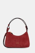 Tommy Hilfiger torebka shopper damska zamszowa czerwona AW0AW18823