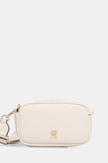 Tommy Hilfiger torebka crossbody damska z imitacji skóry beżowa AW0AW18741