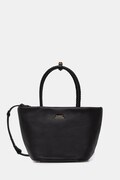 Tommy Hilfiger χιαστί γυναικεία δερμάτινη μαύρη AW0AW18739