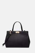 Tommy Hilfiger torebka shopper damska z imitacji skóry czarna AW0AW18729