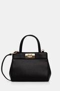 Tommy Hilfiger torebka shopper damska z imitacji skóry czarna AW0AW18726
