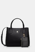 Tommy Hilfiger crossbody kabelka dámska z imitácie kože čierna AW0AW18722
