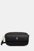 Tommy Hilfiger borsa a tracollo da donna in similpelle nera AW0AW18721