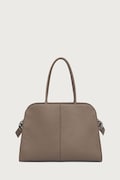 BOSS shopper γυναικεία από απομίμηση δέρματος CLARICE TOTE καφέ 50568167