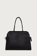 BOSS shopper γυναικεία από απομίμηση δέρματος CLARICE TOTE μαύρη 50568167