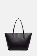BOSS torebka shopper damska z imitacji skóry Sandy Zip Shopper czarna 50567622
