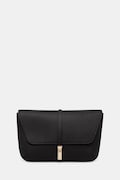 BOSS pisemska torbica ženska usnjena REAH CLUTCH črna 50567621