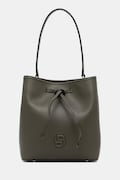 BOSS kabelka dámska z imitácie kože Anett Drawstring zelená 50567602