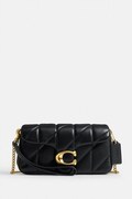Coach torebka crossbody damska skórzana Quilted Tabby Chain Crossbody 19 czarna CBH23
