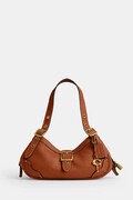 Coach torebka damska skórzana Small Drifter Bag pomarańczowa CFM45