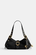 Coach torebka damska skórzana Small Drifter Bag czarna CFM45