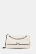 Tory Burch сумка крос-боді жіноча шкіряна Charlie бежева 185829