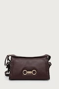 Marciano by Guess crossbody torbica ženska usnjena bordo G6YZ03 L0142