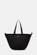 Tommy Jeans shopper γυναικεία μαύρη AW0AW18771