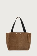 AllSaints shopper női velúrbőr ROSALIE barna W715XD