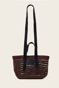 AllSaints torebka shopper damska CELAYNE brązowa W485XE