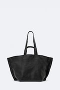 AllSaints torebka shopper damska skórzana LUTECE czarna W210XF