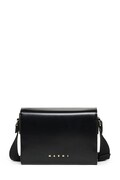 Marni torebka crossbody dziecięca z imitacji skóry czarna M01967