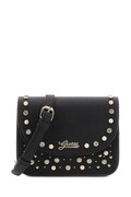 Guess torebka crossbody dziecięca z imitacji skóry czarna J6BZ57 W5115