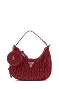 Guess kabelka hobo detská z imitácie kože burgundská J6BZ23 W4033